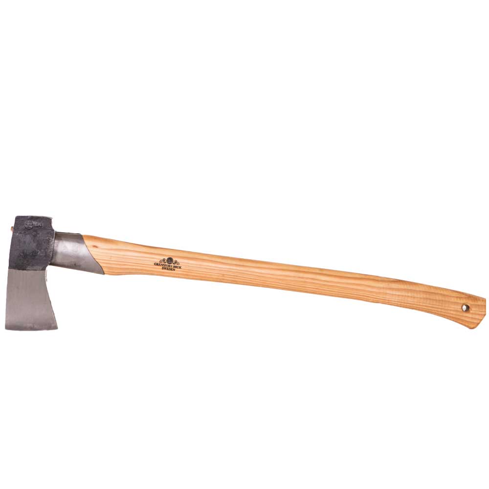 Get the Gränsfors Large Splitting Axe with an 80 cm long handle at Mower City Albury. This high-quality Swedish axe combines power and efficiency and is ideal for splitting large logs. It is available locally at Mower City Albury Wodonga, your authorised Gränsfors dealer.