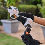 Make pruning effortless with the STIHL ASA 20 Cordless Secateurs. Includes two batteries, ergonomic grip, and 25mm cutting capacity. Buy online from Mower City Albury – servicing Albury-Wodonga region. Comes with 1 x Extra Battery free! Battery installation is easy! 200 cuts per battery