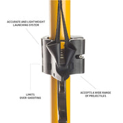 Unlock precision in arborist work - the Notch Big Shot Complete Kit. Launch throw weights with accuracy, achieve vertical distances over 100 feet. Lightweight fibreglass poles ensure durability, while the advanced launch pouch reduces projectile rotation by 50%. Elevate your tree-climbing game today - Mower City Albury - trigger