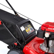 The Rover Duracut 955 SP: Self propelled with Cut, Catch, Mulch and Side Discharge functions. 21" cutting deck, 196cc Rover engine maintains blade speed & cutting performance. 4 x Swing back blades. Warranty: Rover 5-year unit and engine domestic warranty. Test drive today at Mower City Albury 123